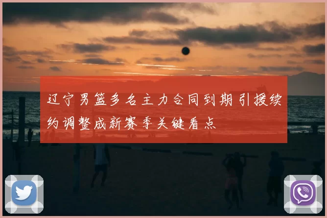 辽宁男篮多名主力合同到期 引援续约调整成新赛季关键看点